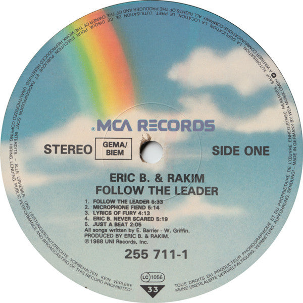 Eric B. & Rakim ~ Follow The Leader (Vinyl) - Djungel & Jazz