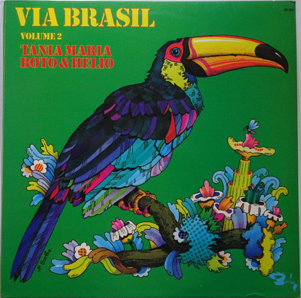 Tania Maria, José Boto & Helio (3) : Via Brasil Volume 2 (LP, Album, Mono)