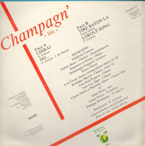 Champagn' ~ Lokolé Song (Vinyl) - Djungel & Jazz