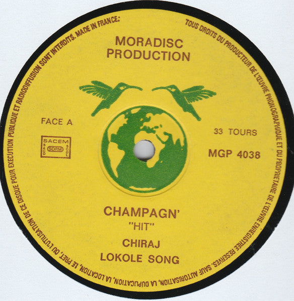 Champagn' ~ Lokolé Song (Vinyl) - Djungel & Jazz