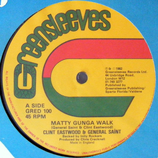 Clint Eastwood & General Saint ~ Matty Gunga Walk (Vinyl) - Djungel & Jazz