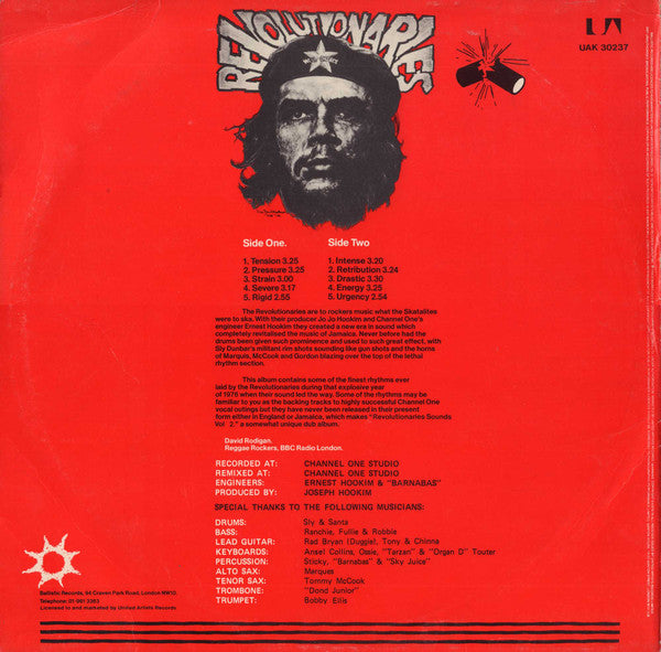 The Revolutionaries : Revolutionaries Sounds Vol.2 (LP, Album)
