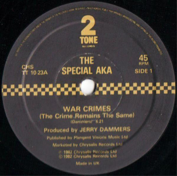 Special AKA ~ War Crimes (Vinyl) - Djungel & Jazz