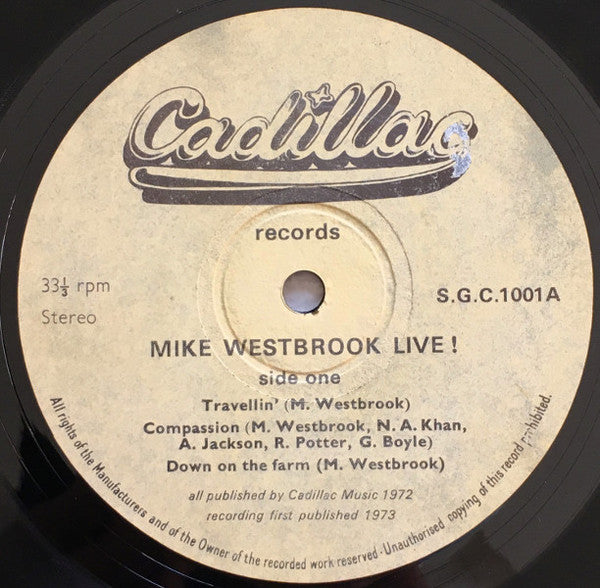 Mike Westbrook ~ Live (Vinyl) - Djungel & Jazz
