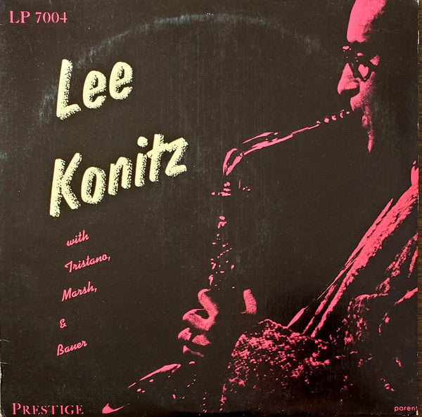 Lee Konitz With Tristano, Marsh & Bauer ~ Subconscious-Lee (Vinyl) - Djungel & Jazz