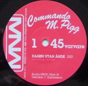 Commando M. Pigg ~ Dagen Utan Ände (Vinyl) - Djungel & Jazz
