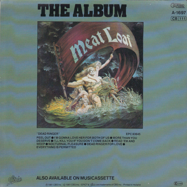 Meat Loaf ~ Dead Ringer For Love (Vinyl) - Djungel & Jazz