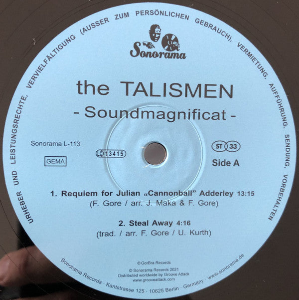 Fitz Gore & The Talismen : Soundmagnificat (LP, Album, RE, RM)