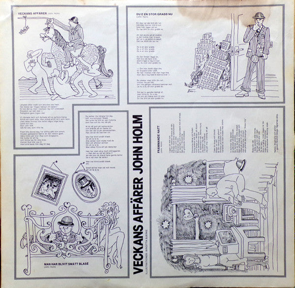 John Holm ~ Veckans Affärer (Vinyl) - Djungel & Jazz