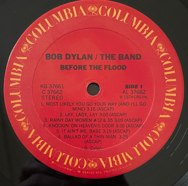 Bob Dylan / The Band ~ Before The Flood (Vinyl) - Djungel & Jazz