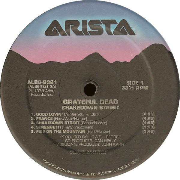 The Grateful Dead ~ Shakedown Street (Vinyl) - Djungel & Jazz