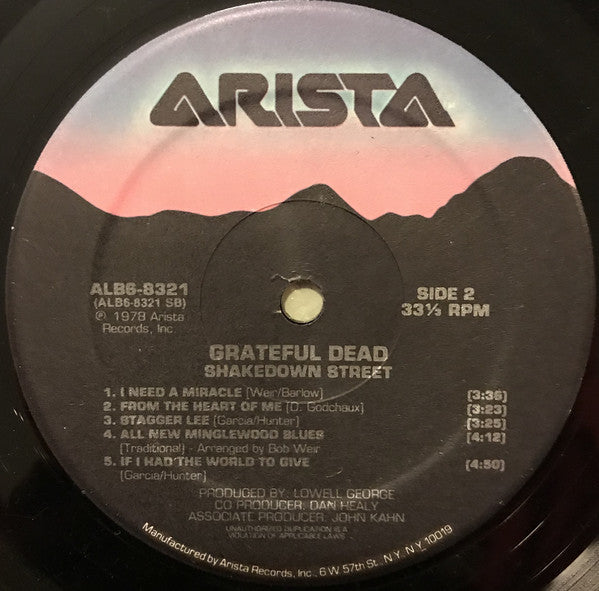 The Grateful Dead ~ Shakedown Street (Vinyl) - Djungel & Jazz