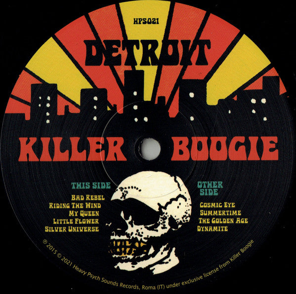 Killer Boogie ~ Detroit (Vinyl) - Djungel & Jazz