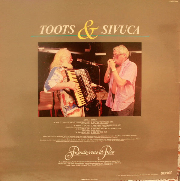 Toots* & Sivuca : Chiko's Bar (LP, Album)