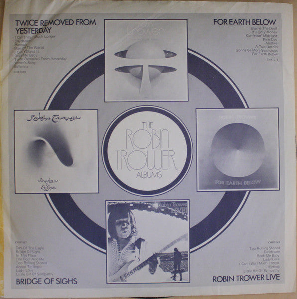 Robin Trower ~ Robin Trower Live! (Vinyl) - Djungel & Jazz