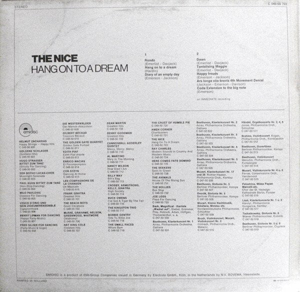 The Nice ~ Hang On To A Dream (Vinyl) - Djungel & Jazz