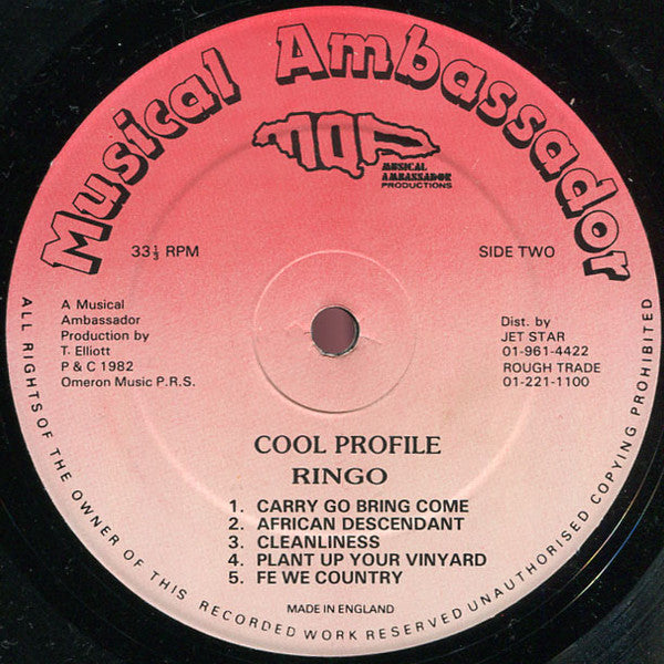 Ringo (5) : Cool Profile (LP, Album)