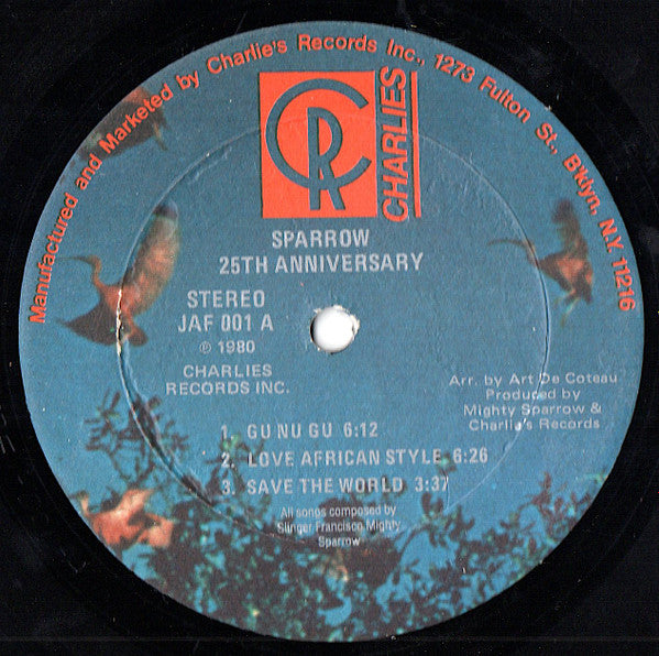 Mighty Sparrow : 25th Anniversary (2xLP, Comp)