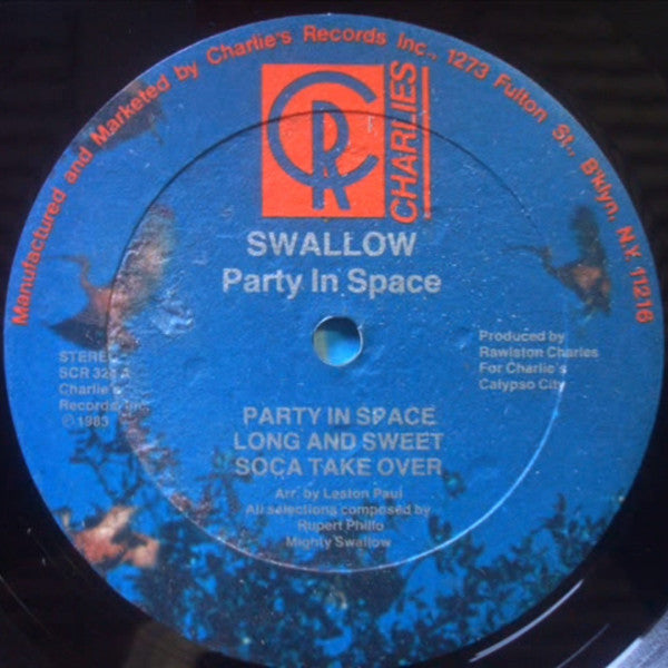 Swallow  ~ Party In Space (Vinyl) - Djungel & Jazz