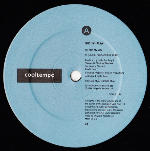 Kid 'N' Play ~ Do This My Way (Vinyl) - Djungel & Jazz