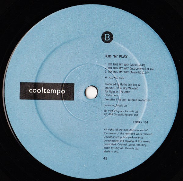 Kid 'N' Play ~ Do This My Way (Vinyl) - Djungel & Jazz