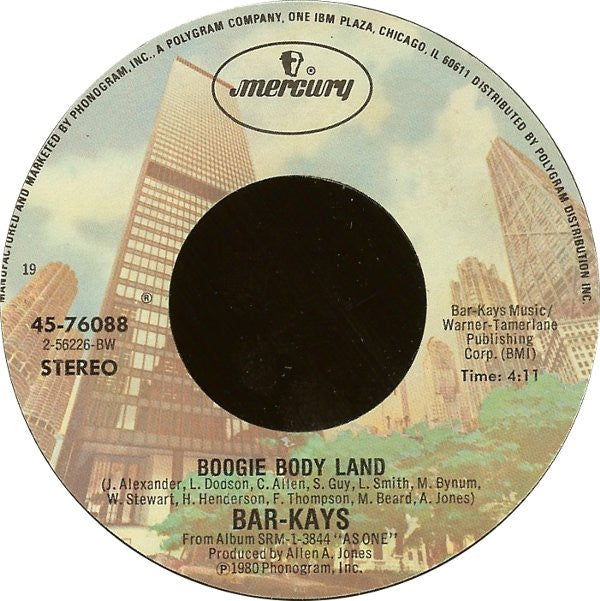 Bar-Kays ~ Boogie Body Land (Vinyl) - Djungel & Jazz