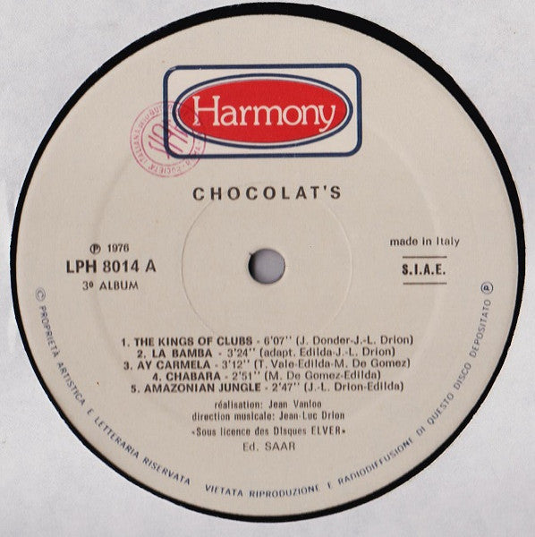 Chocolat's ~ Chocolat's - Volume 3 (Vinyl) - Djungel & Jazz