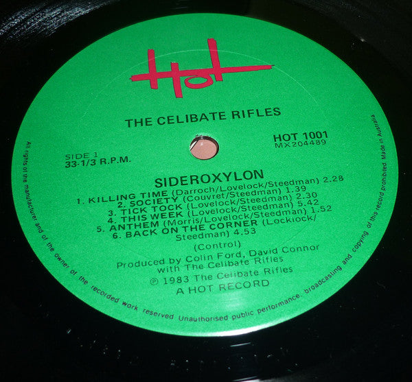 The Celibate Rifles ~ Sideroxylon (Vinyl) - Djungel & Jazz