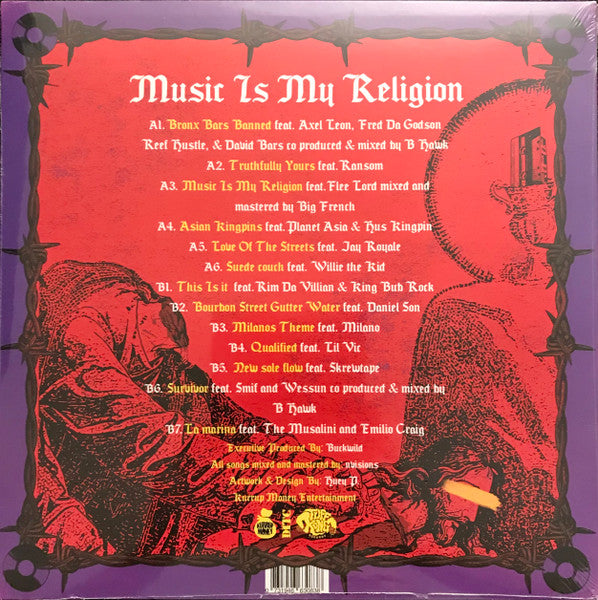 Buckwild ~ Music Is My Religion (Vinyl) - Djungel & Jazz