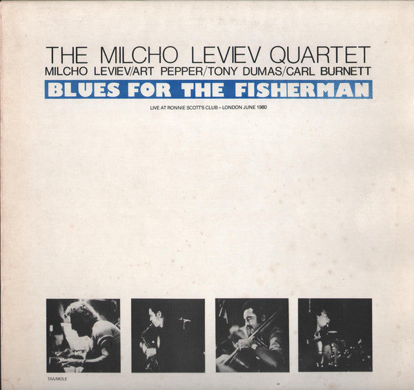 The Milcho Leviev Quartet ~ Blues For The Fisherman (Vinyl) - Djungel & Jazz