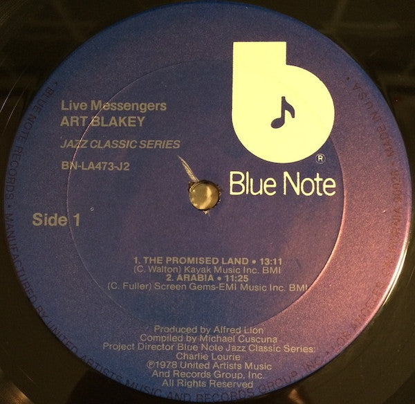 Art Blakey ~ Live Messengers (Vinyl) - Djungel & Jazz