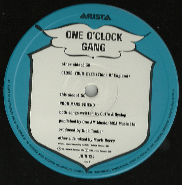 One O'Clock Gang ~ Close Your Eyes (Vinyl) - Djungel & Jazz