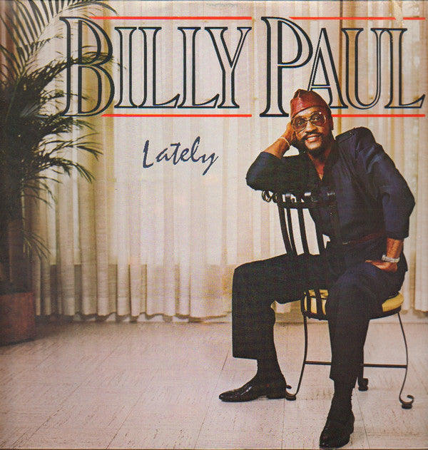 Billy Paul ~ Lately (Vinyl) - Djungel & Jazz