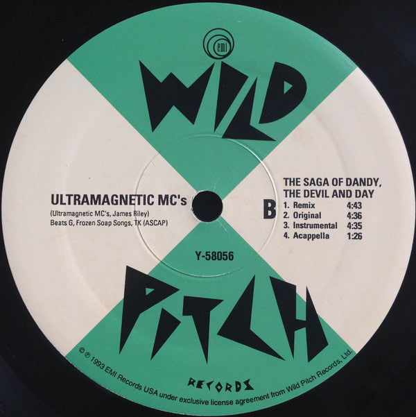 Ultramagnetic MC's ~ Raise It Up / The Saga Of Dandy, The Devil And Day (Vinyl) - Djungel & Jazz