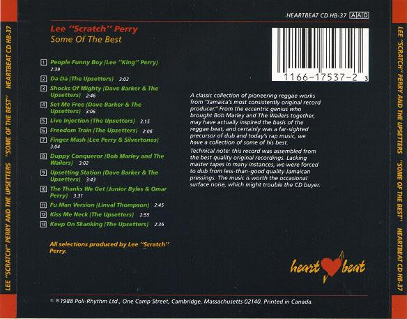 Lee Perry & The Upsetters ~ Some Of The Best (Vinyl) - Djungel & Jazz