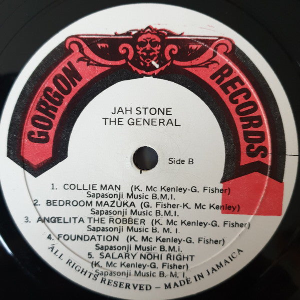 Jah Stone : The General (LP, Album)