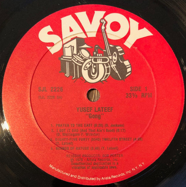 Yusef Lateef ~ Gong! (Vinyl) - Djungel & Jazz