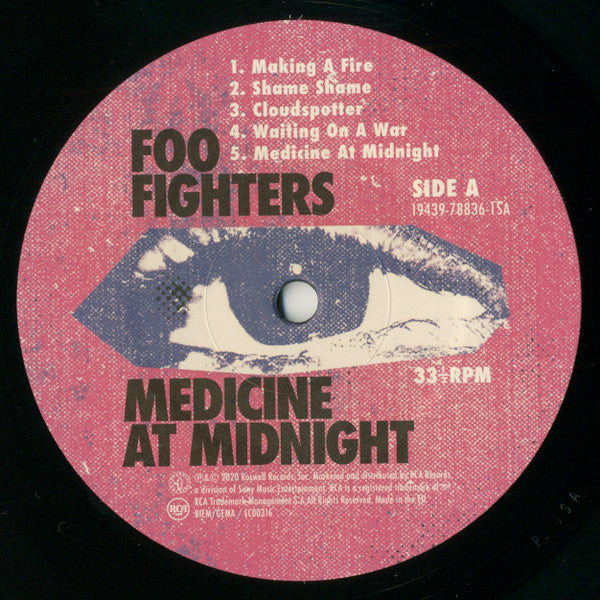 Foo Fighters ~ Medicine At Midnight (Vinyl) - Djungel & Jazz