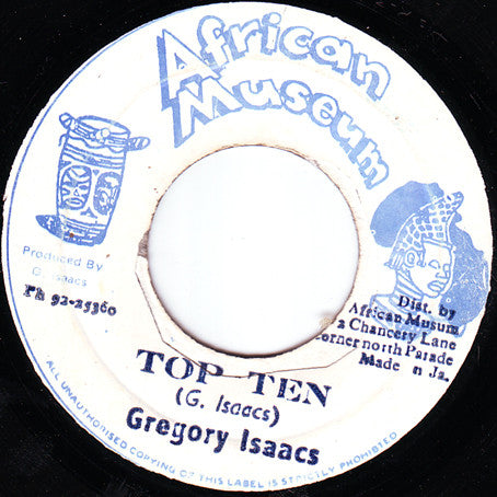 Gregory Isaacs / Roots Radics* : Top Ten / Chart (7")