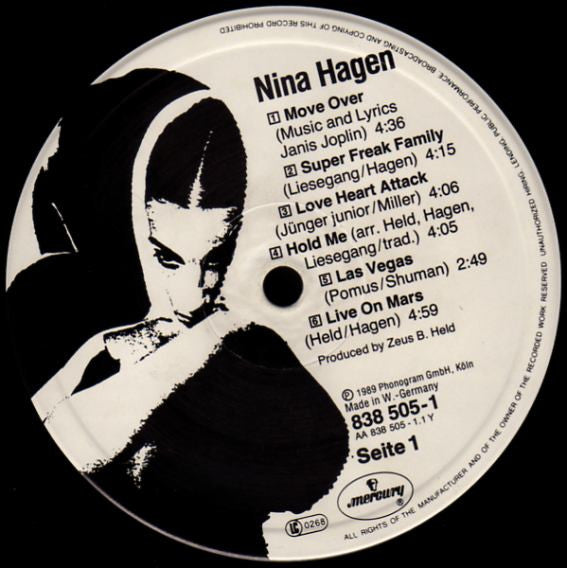 Nina Hagen ~ Nina Hagen (Vinyl) - Djungel & Jazz