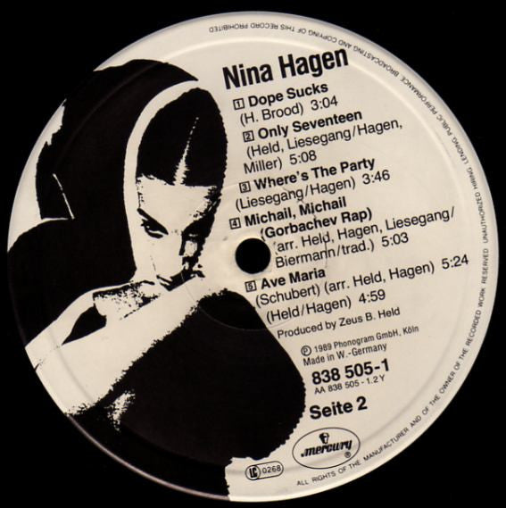 Nina Hagen ~ Nina Hagen (Vinyl) - Djungel & Jazz