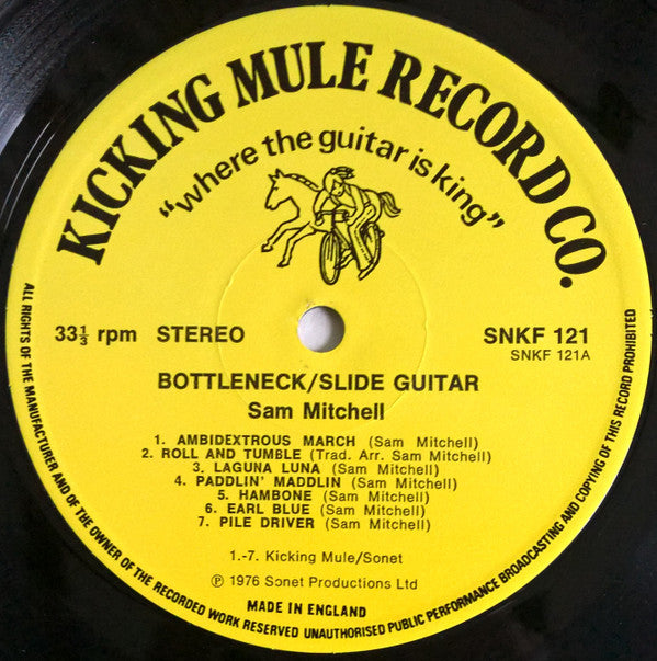 Sam Mitchell : Bottleneck / Slide Guitar (LP, Album)