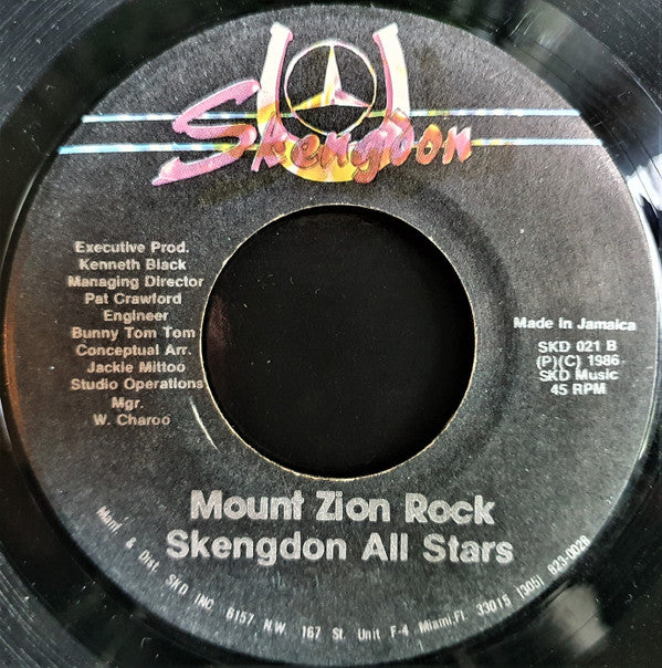 Papa Santress : Dance Inna Mount Zion (7", Single)