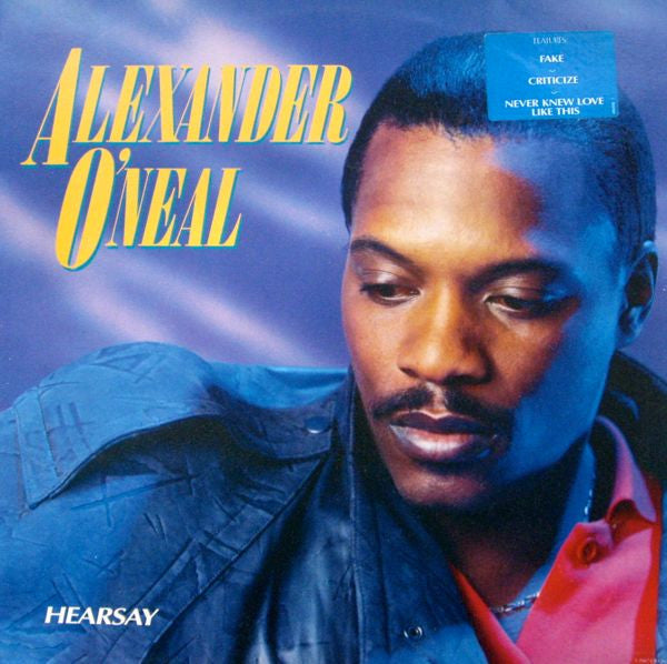 Alexander O'Neal ~ Hearsay (Vinyl) - Djungel & Jazz