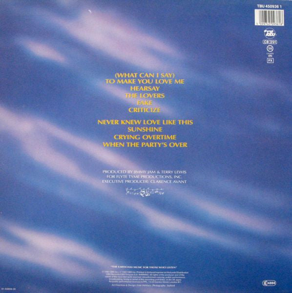 Alexander O'Neal ~ Hearsay (Vinyl) - Djungel & Jazz