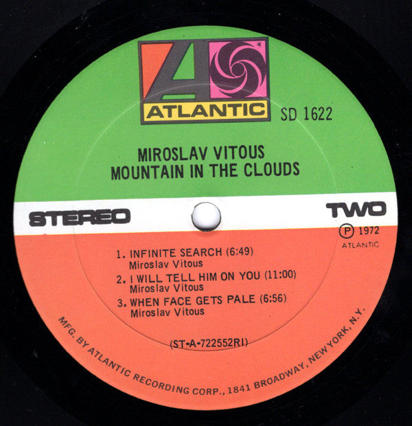 Miroslav Vitous ~ Mountain In The Clouds (Vinyl) - Djungel & Jazz