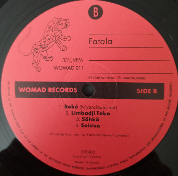 Fatala ~ Fatala (Vinyl) - Djungel & Jazz