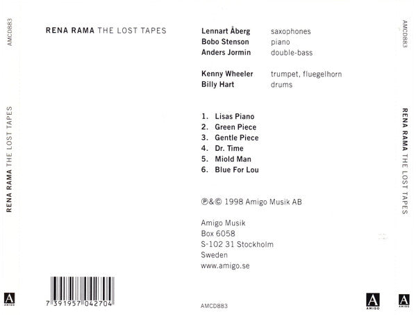 Rena Rama ~ The Lost Tapes (Vinyl) - Djungel & Jazz