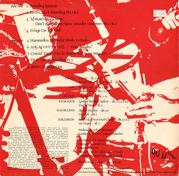 Dub Syndicate : The Pounding System (Ambience In Dub) (LP, Album)