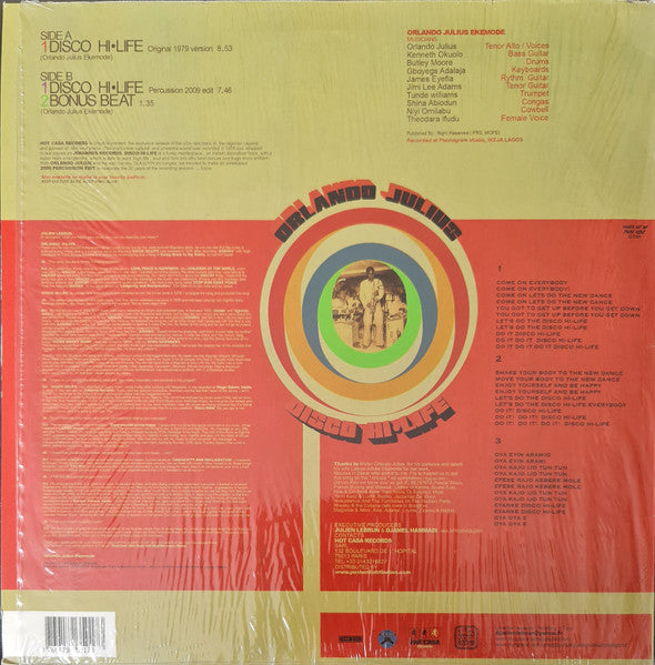 Orlando Julius : Disco Hi-Life (12")